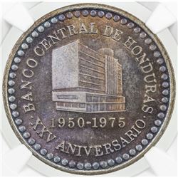 HONDURAS: AR medal, 1975. NGC MS66
