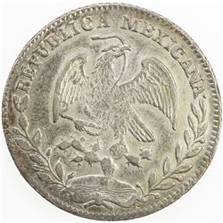 MEXICO: Republic, AR 4 reales, 1846-Ga. EF