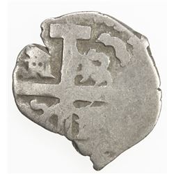 PERU: Luis I, 1724, AR real (2.31g) (1)725-L. G