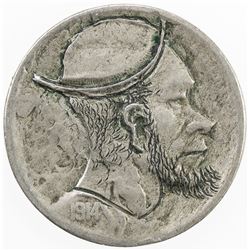 UNITED STATES: Hobo nickel, 1914-S