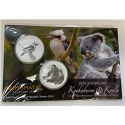 AUSTRALIA: Elizabeth II, 1952-, AR mint set, 2010-P. PF