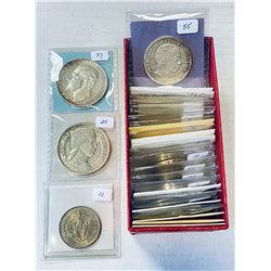 WORLDWIDE: LOT of 30 diverse world coins
