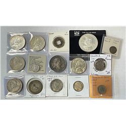 WORLDWIDE: LOT of 16 world coins