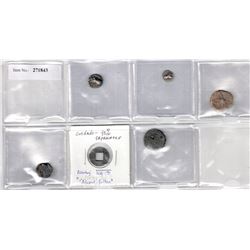 WORLDWIDE: LOT of 6 diverse coins