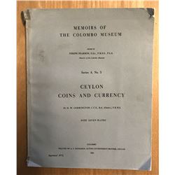 Codrington, H. W. Ceylon Coins and Currency