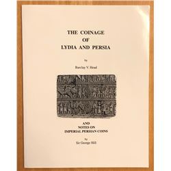 Head, Barclay V. The Coinage of Lydia and Persia