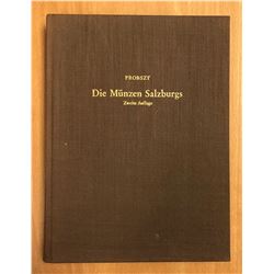 Probszt, Gunther. Die Munzen Salzburgs