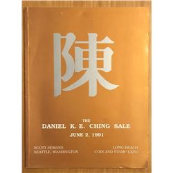Semans, Scott. Daniel K.E. Ching Sale