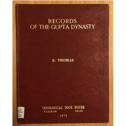 Thomas, Edward. Records of the Gupta dynasty