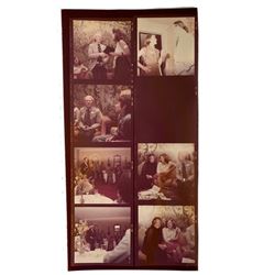 Andy Warhol & Mario Cuomo Rare Photo Contact Sheet