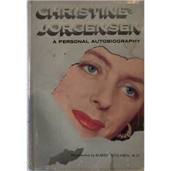 Christine Jorgensen "A Personal Autobiography" Book Signed (1967)