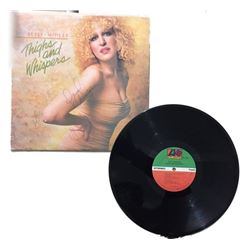 Bette Midler "Thighs and Whispers" Signed Vinyl Record (1979)