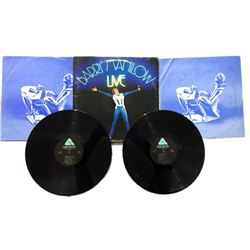 Barry Manilow Live Signed Vinyl Records (1977)