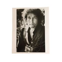 Bob Dylan Signed Photo Debbie Reynolds Memorabilia