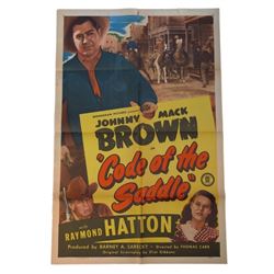 Code of the Saddle Poster, U.S. One-Sheet (1947)