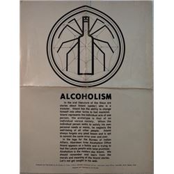 Alcoholism Poster (Year Unknown)