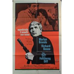 The Night of the Following Day (1969) Poster