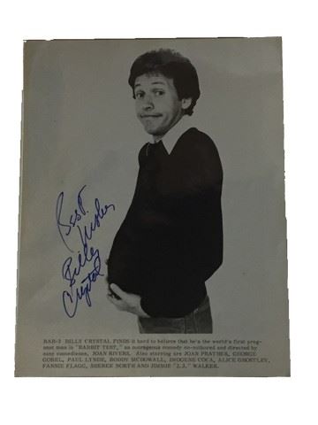 Signed Billy Crystal Photo from