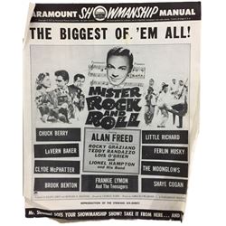 Mister Rock and Roll (1957) Rare Publicity Press Book