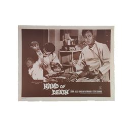 Hand of Death Lobby Card (1962)