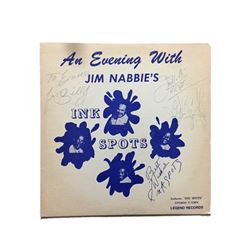 An Evening with Jim Nabbie's Ink Spots Billy Byrd Signed Album