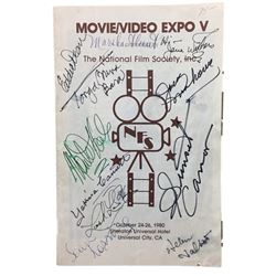 Autographed National Film Society Program