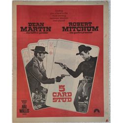 5 Card Stud Tabloid Print (1968)
