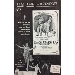 Let's Make Up (1954) Rare Publicity Press Book