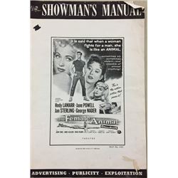 The Female Animal (1958) Rare Publicity Press Book