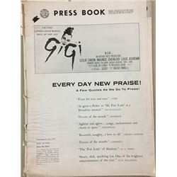 Gigi (1958) Rare Publicity Press Book