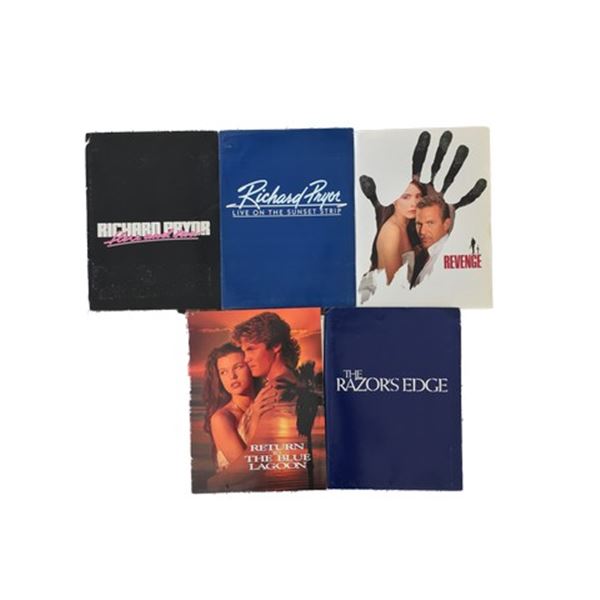 Collection of Richard Prior, The Blue Lagoon, The Razor's Edge Press Kits and Stills