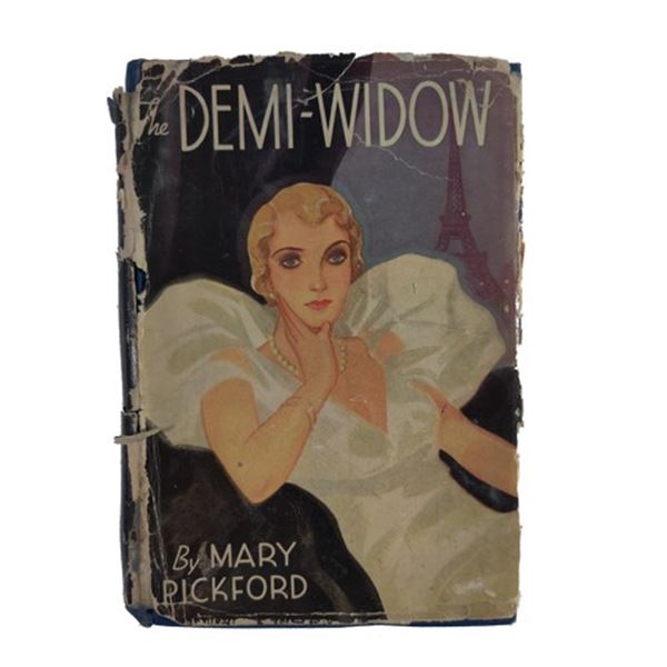 Mary Pickford Signed "The Demi-Widow" First Edition Book (1935)