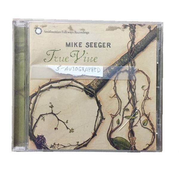 Mike Seeger Signed CD "True Vine" (2003)