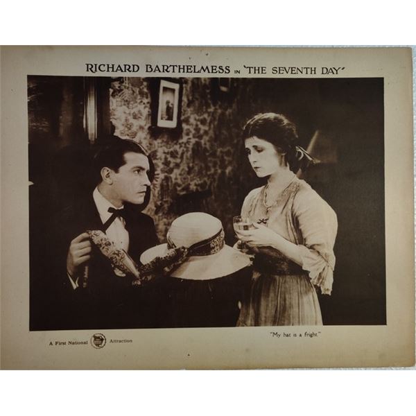 The Seventh Day Lobby Card (1922)