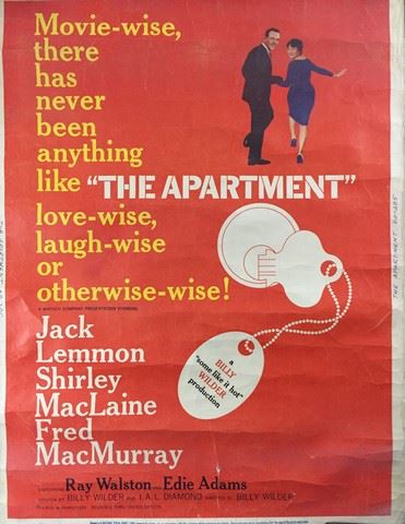 The Apartment 1960 Movie Poster the-apartment-1960-movie-poster