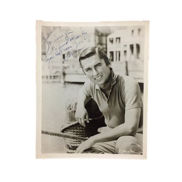 Robert Evans Signed Photo (1957)