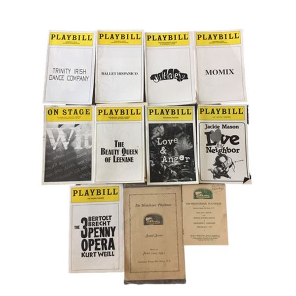 Collection of Playbills