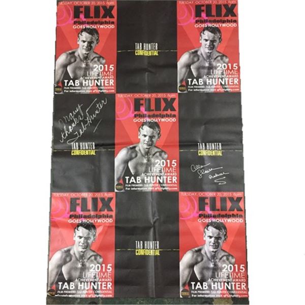 Flix Philadelphia Tab Hunter Achievement Award Banner Memorabilia