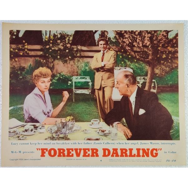 Forever Darling Lobby Card (1956)