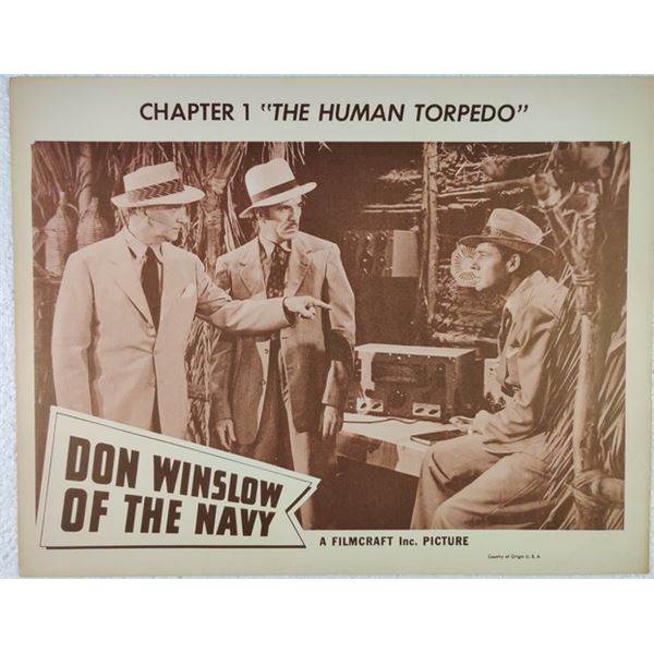 Don Winslow of the Navy Lobby Card (1942)