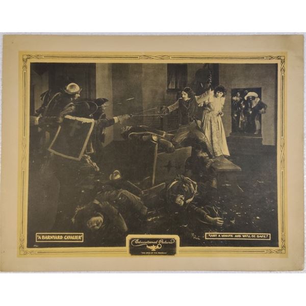 A Barnyard Cavalier Lobby Card (1922)