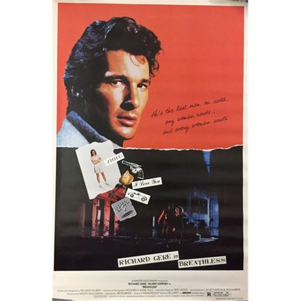 Breathless (1983) Movie Poster