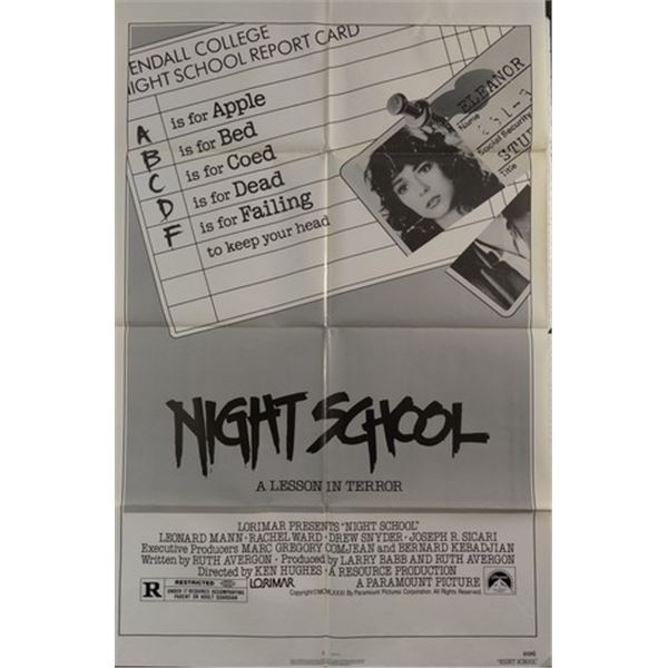 Night School (1981) Movie Poster