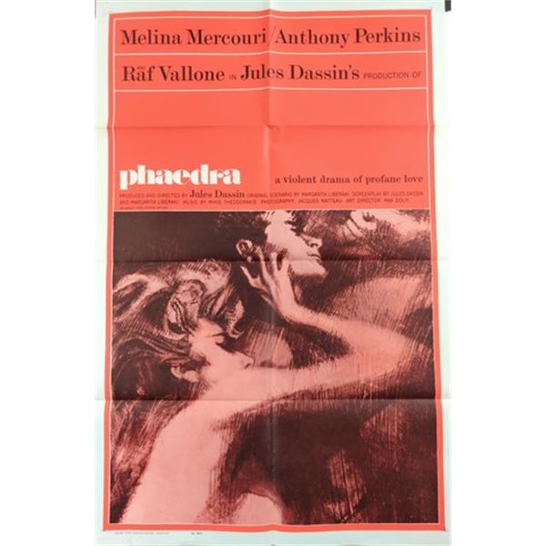 Phaedra (1962) Movie Poster