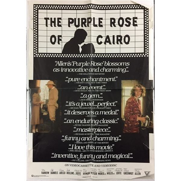 The Purple Rose of Cairo (1985) Movie Poster