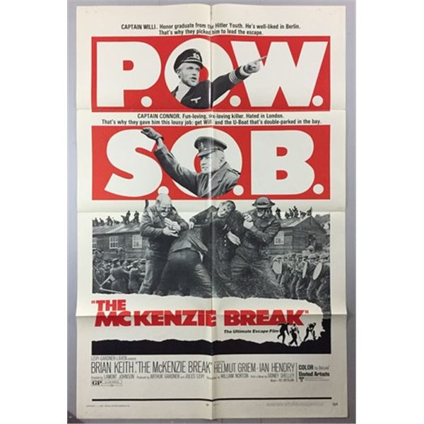 The McKenzie Break (1970) Litho Poster