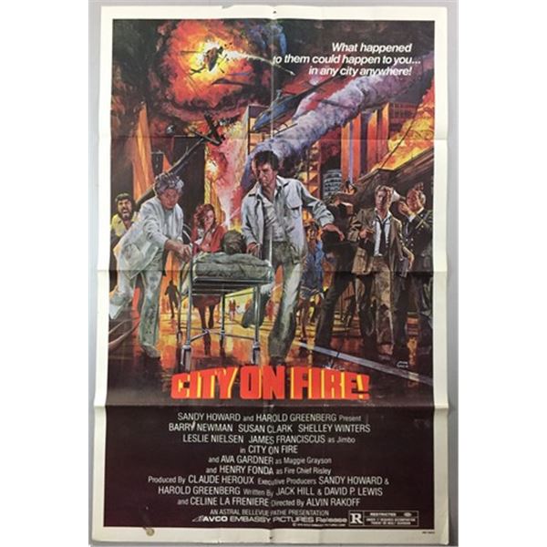 City on Fire (1979) Movie Poster