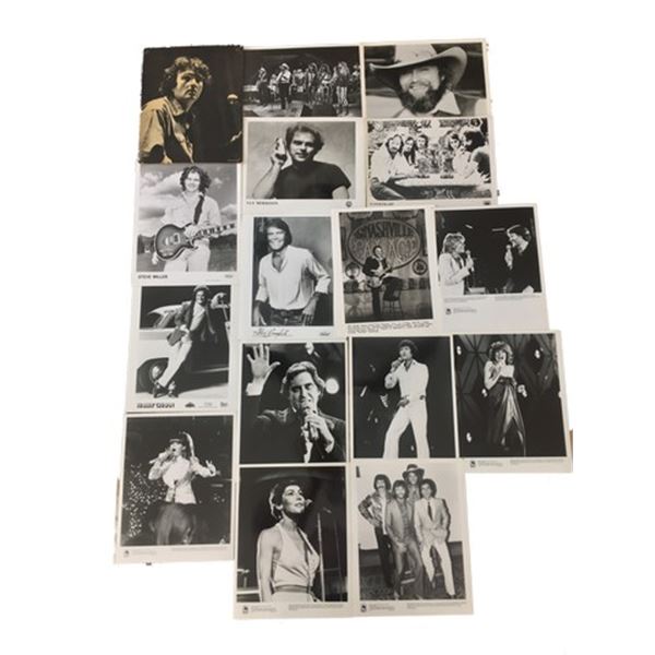 Collection of 1970's Iconic Musicians Publicity Stills (~75)