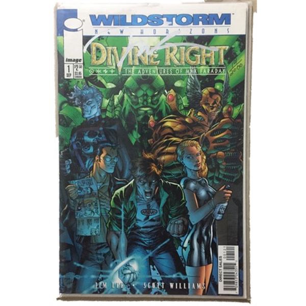 Jim Lee Signed Divine Right: The Adventures of Max Faraday