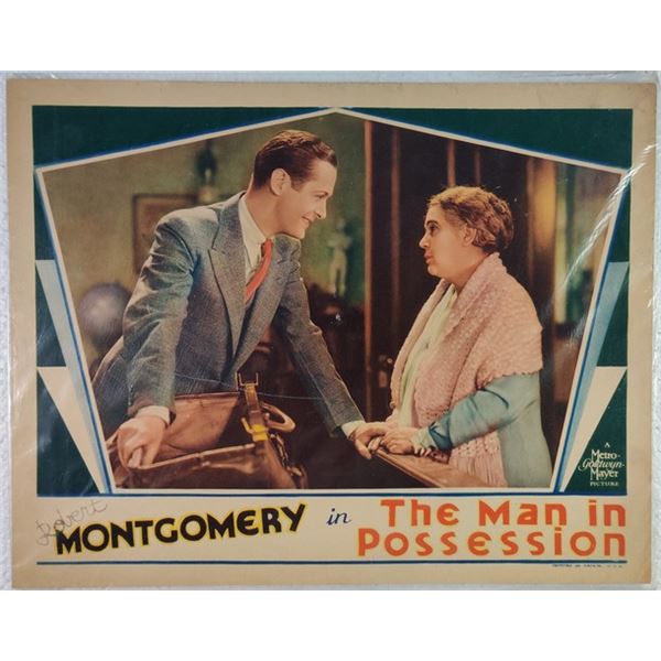 The Man in Possession Lobby Card (1931)